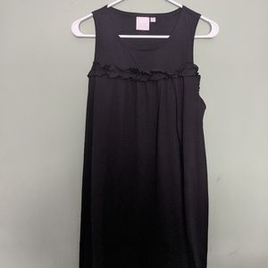 Lauren Conrad cold shoulder black dress